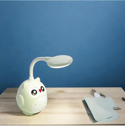 Cartoon Owl Shaped Study Lamp (Pack of 1)