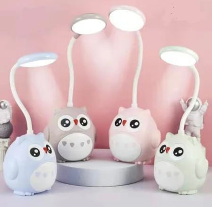 Cartoon Owl Shaped Study Lamp (Pack of 1)