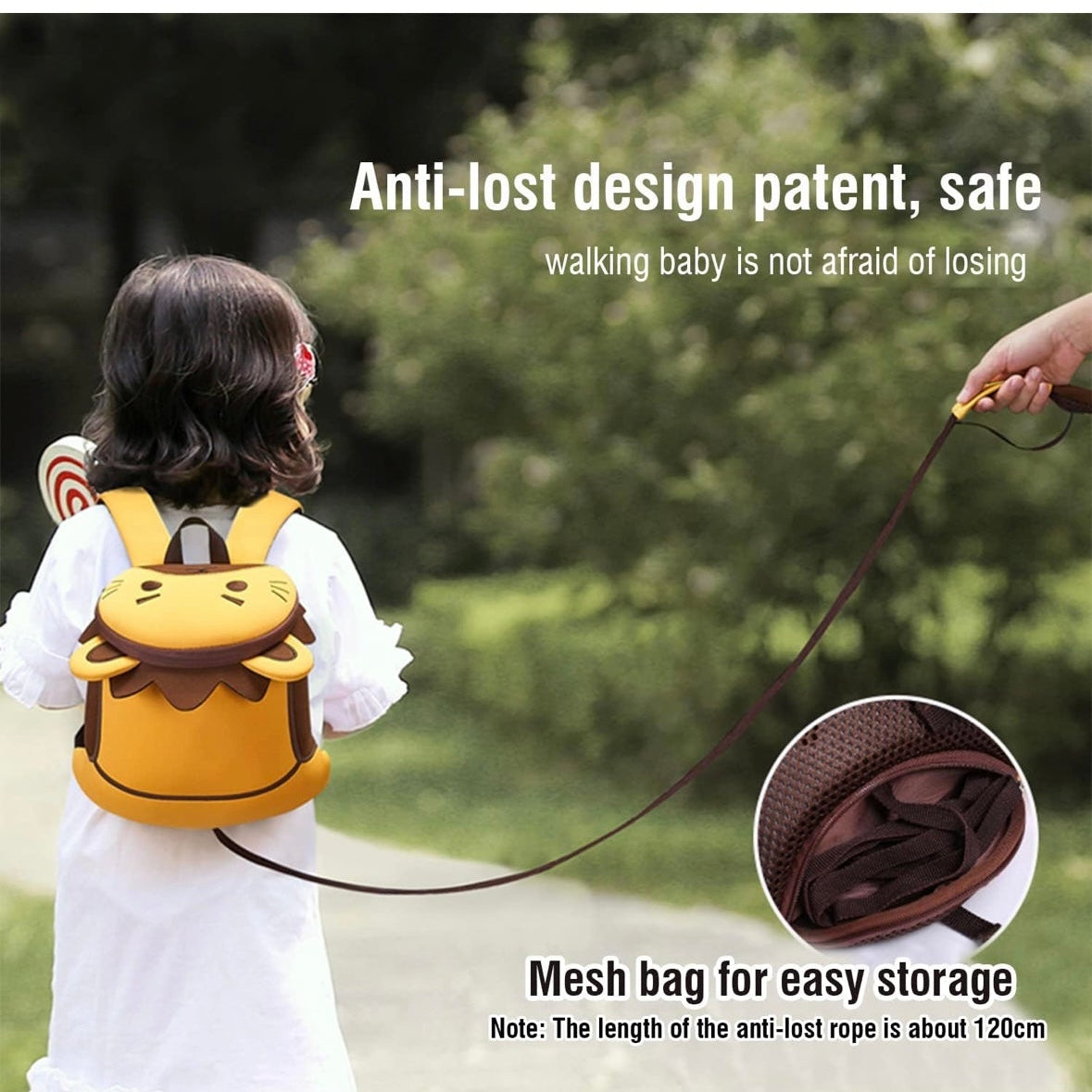 Pre-School 3D Lion Bag