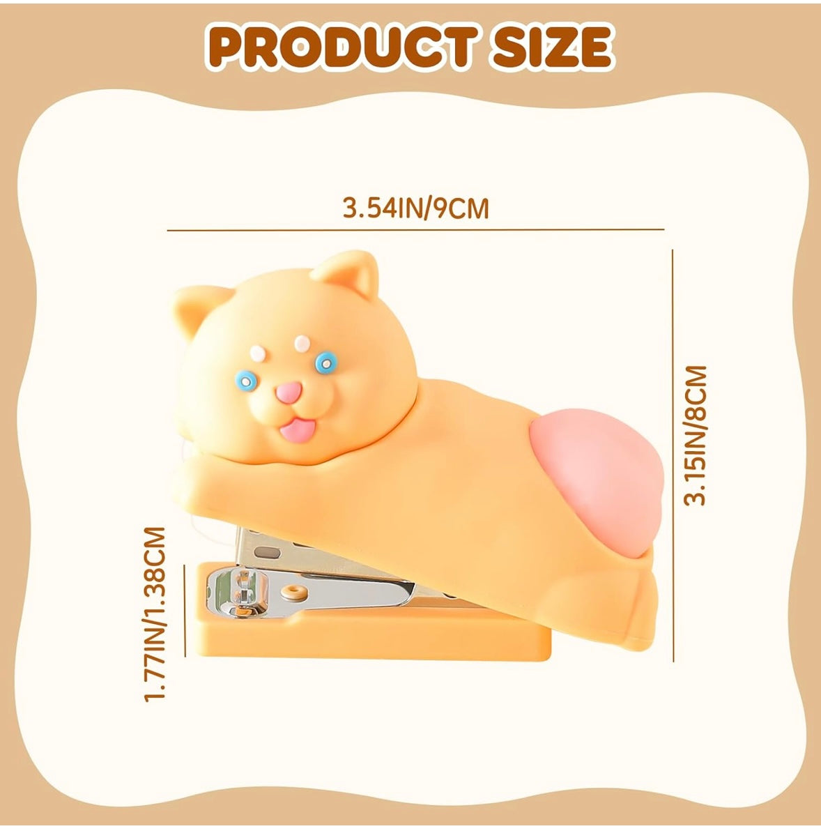 Cartoon Silicone Stapler