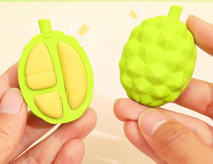 Creative Fruit Durian Erasers