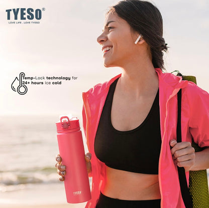 Water Bottle with Carrying Handle Lid