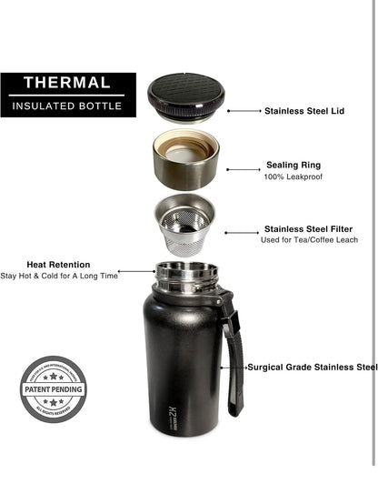 Premium Tea Infuser Bottle | 600ML