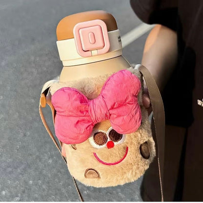 Cute Plush Cup Bottle