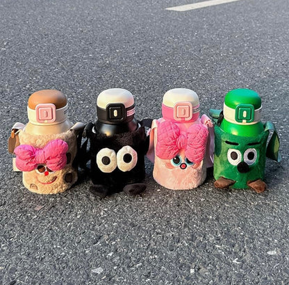 Cute Plush Cup Bottle