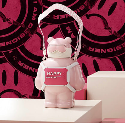 Thunderbolt Bear Thermos Bottle