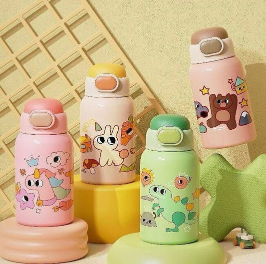 Cute Graffiti Children's Thermos Bottle