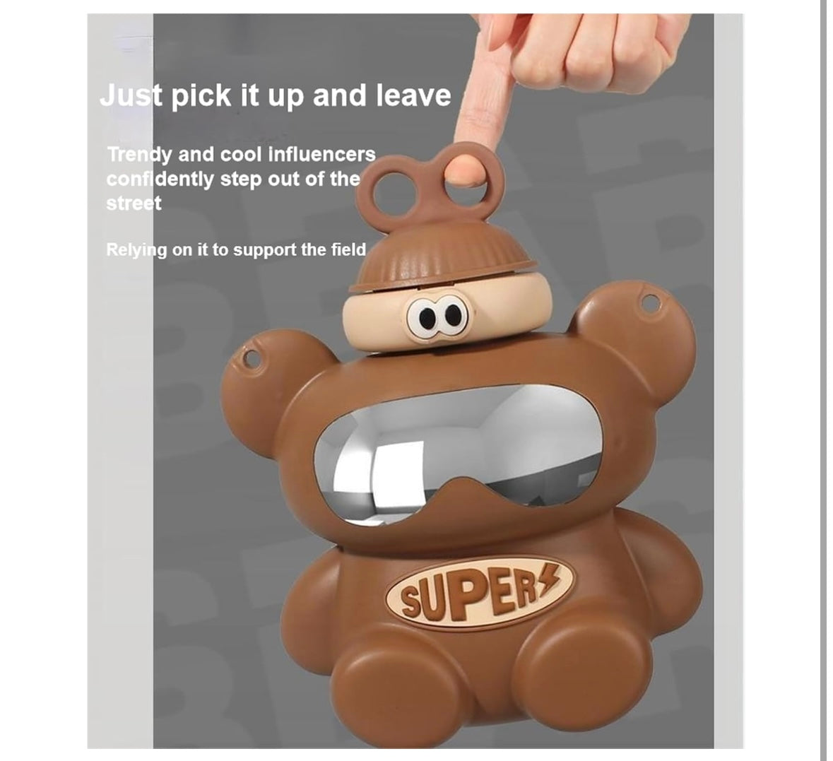 Cute Bear Insulated Bottle
