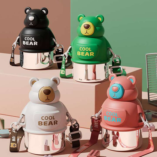 Funky Cool Bear Water Bottle