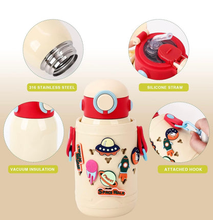Toy Trinkets Themed Water Bottle