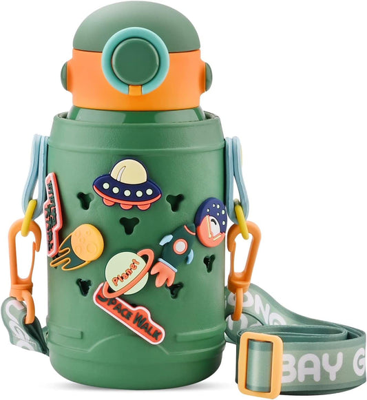 Toy Trinkets Themed Water Bottle
