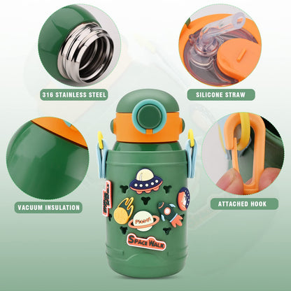Toy Trinkets Themed Water Bottle