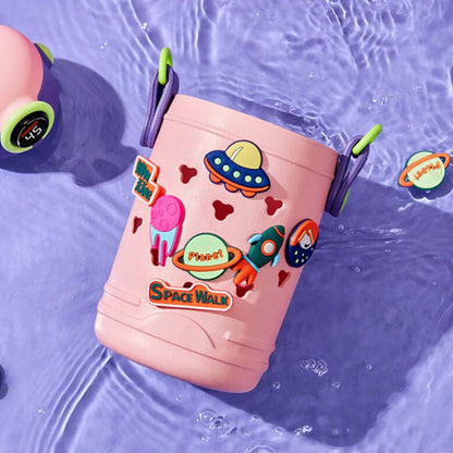 Toy Trinkets Themed Water Bottle