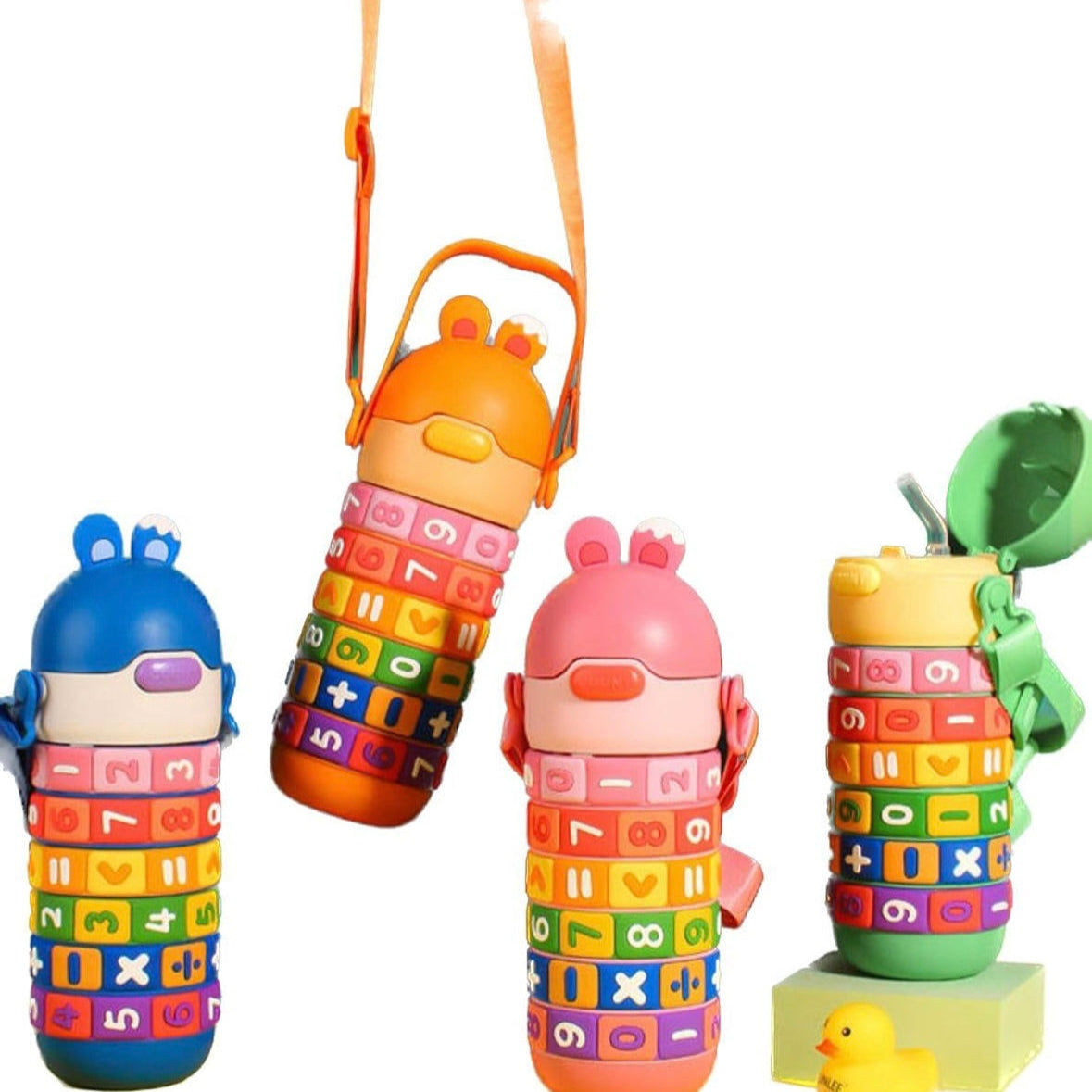 Spinfun Numerical Kids Water Bottle