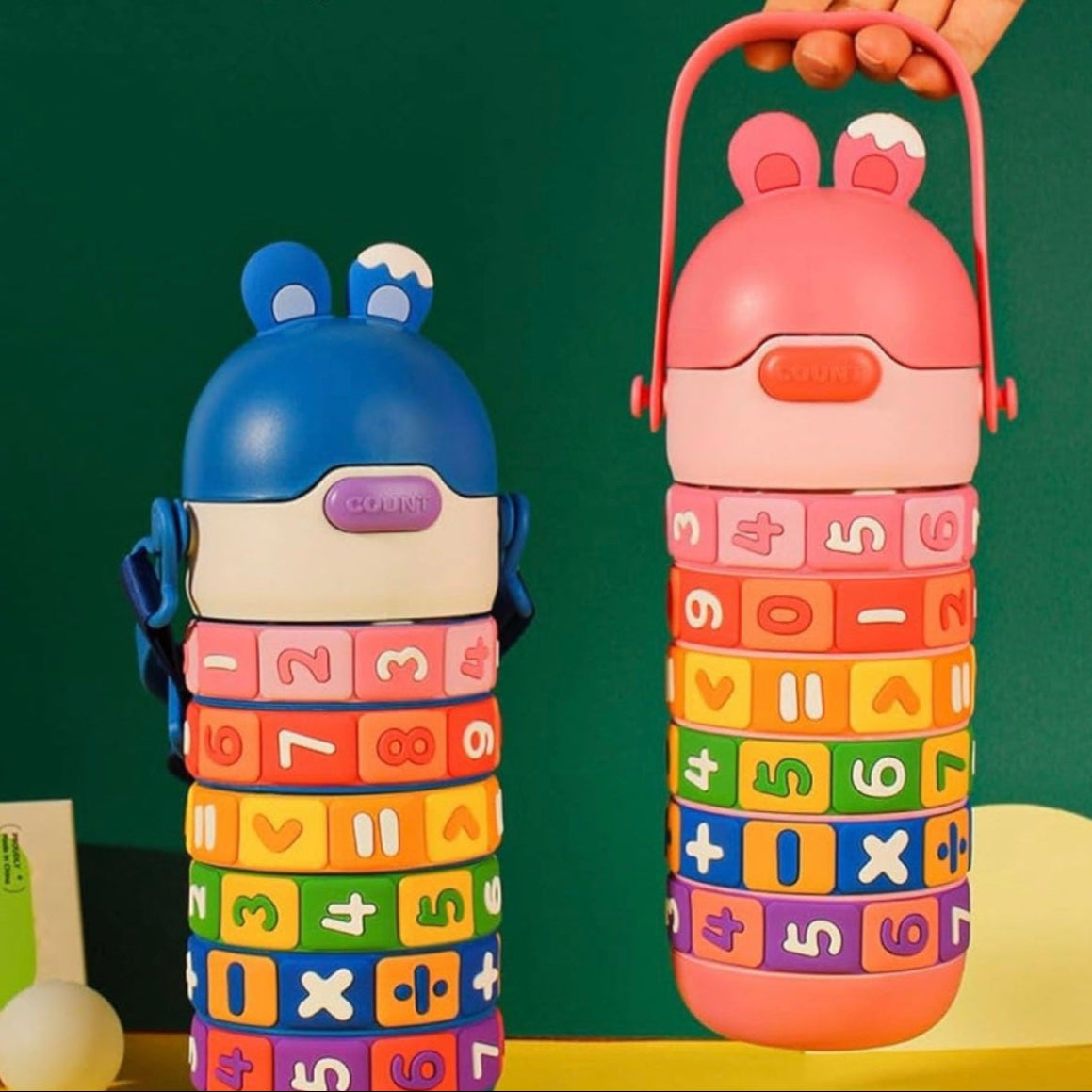 Spinfun Numerical Kids Water Bottle