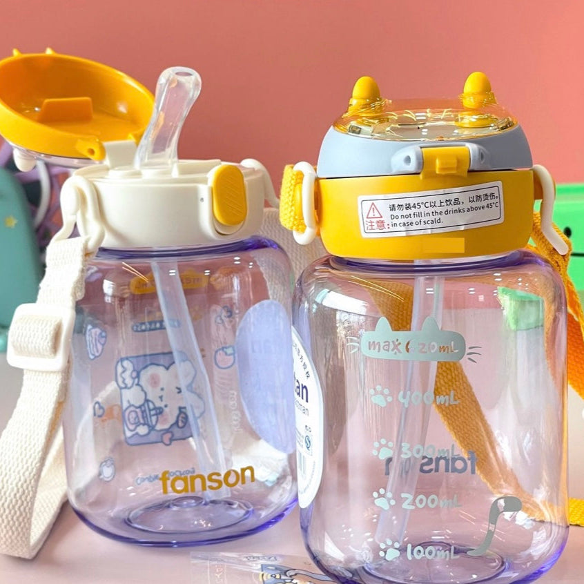 Tritan Water Bottle With Strap - 600ML