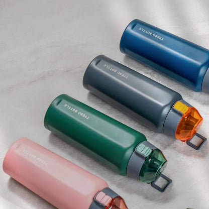 Tyeso Sports Bottle With Unique Square Shape
