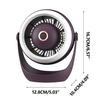 USB Wall Mounted Desktop Turbo Fan