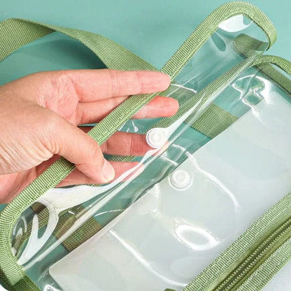 Transparent A4 File Folder