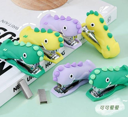 Stapler Dino Unicorn for Children Cartoon Stationery for Kids